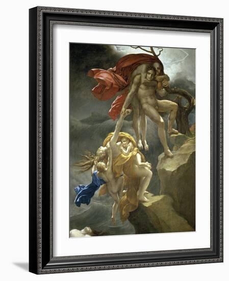 Scene de Deluge-Anne-Louis Girodet de Roussy-Trioson-Framed Giclee Print