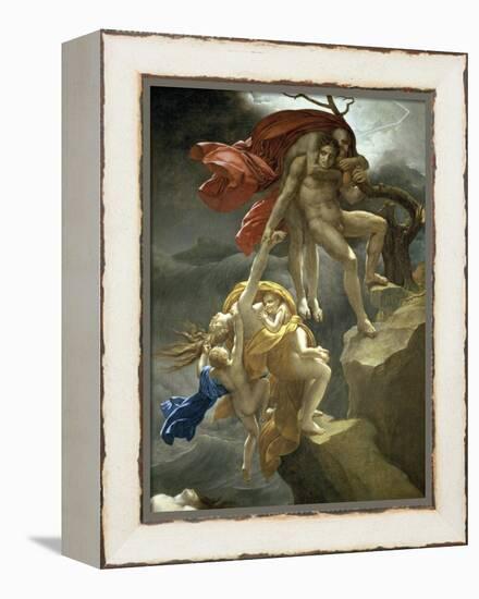 Scene de Deluge-Anne-Louis Girodet de Roussy-Trioson-Framed Premier Image Canvas