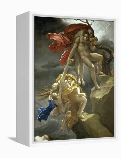 Scene de Deluge-Anne-Louis Girodet de Roussy-Trioson-Framed Premier Image Canvas