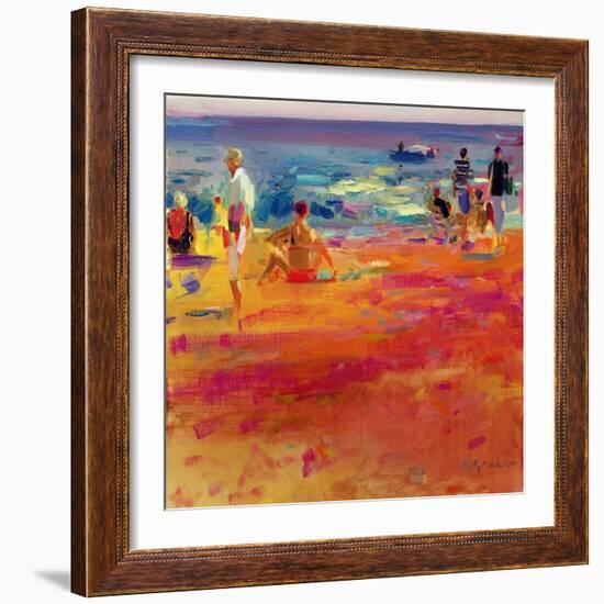 Scene De Plage-Peter Graham-Framed Giclee Print