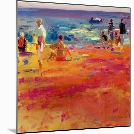 Scene De Plage-Peter Graham-Mounted Giclee Print