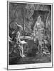 Scene from a Christmas Carol by Charles Dickens, 1843-null-Mounted Giclee Print