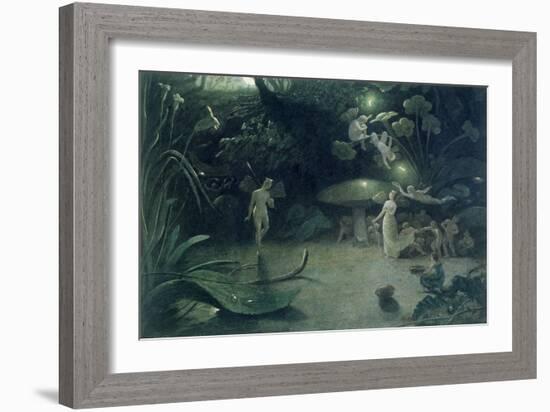 Scene from 'A Midsummer Night's Dream', 1832-Francis Danby-Framed Giclee Print