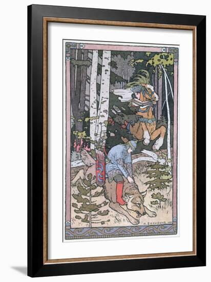 Scene from a Russian Fairy Tale, 1899-Ivan Bilibine-Framed Giclee Print