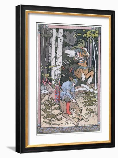 Scene from a Russian Fairy Tale, 1899-Ivan Bilibine-Framed Giclee Print