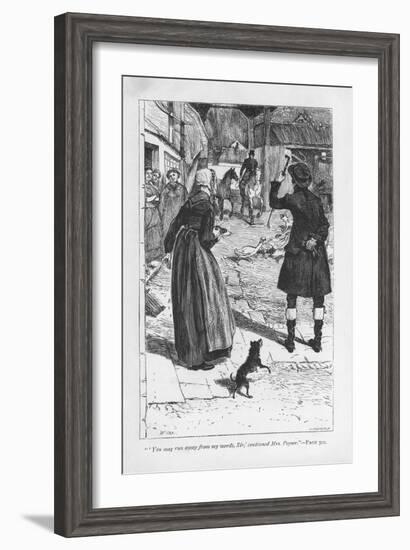 Scene from Adam Bede by George Eliot, C1885-William Small-Framed Giclee Print