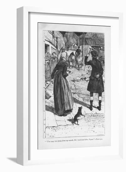 Scene from Adam Bede by George Eliot, C1885-William Small-Framed Giclee Print