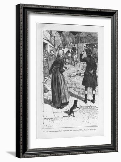 Scene from Adam Bede by George Eliot, C1885-William Small-Framed Giclee Print