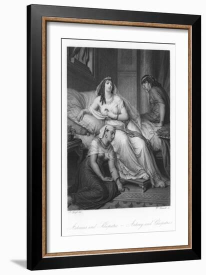 Scene from Antony and Cleopatra-August Spiess-Framed Giclee Print