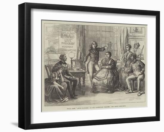 Scene from Apple Blossoms, at the Vaudeville Theatre, Old Baggs Lecturing-David Henry Friston-Framed Giclee Print