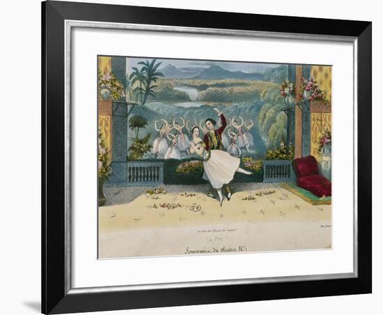 Scene from Ballet La Peri, 1842, Lheophile Gautier-null-Framed Giclee Print