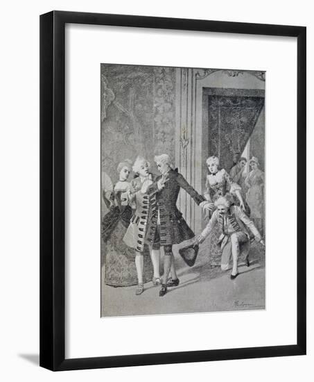 Scene from Comedy Curious Incident-Carlo Goldoni-Framed Giclee Print