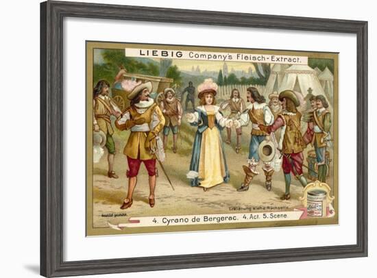 Scene from Cyrano De Bergerac-null-Framed Giclee Print