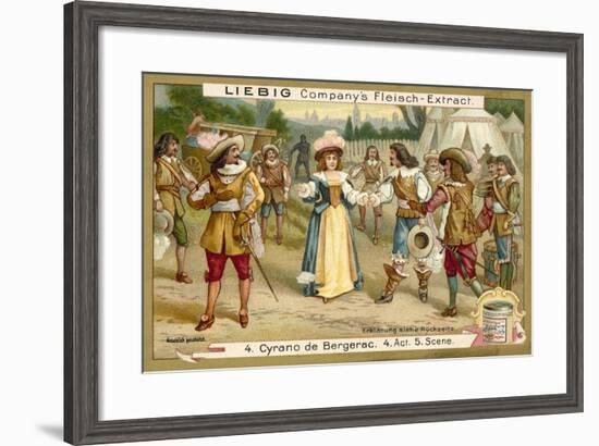 Scene from Cyrano De Bergerac-null-Framed Giclee Print