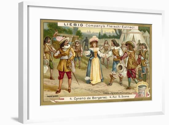 Scene from Cyrano De Bergerac-null-Framed Giclee Print