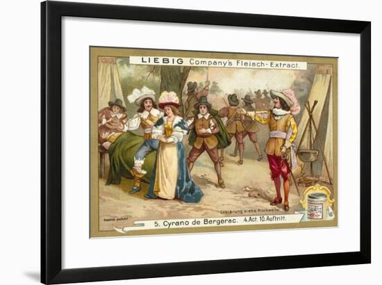 Scene from Cyrano De Bergerac-null-Framed Giclee Print