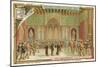 Scene from Giacomo Meyerbeer's Opera Les Huguenots-null-Mounted Giclee Print