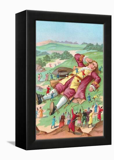 Scene from Gulliver's Travels-null-Framed Stretched Canvas