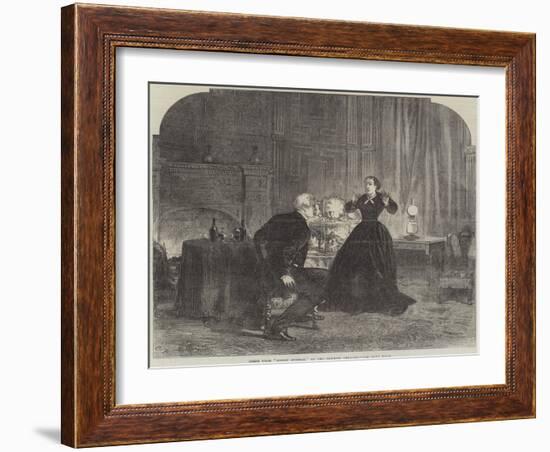 Scene from Henry Dunbar, at the Olympic Theatre-Charles Robinson-Framed Giclee Print