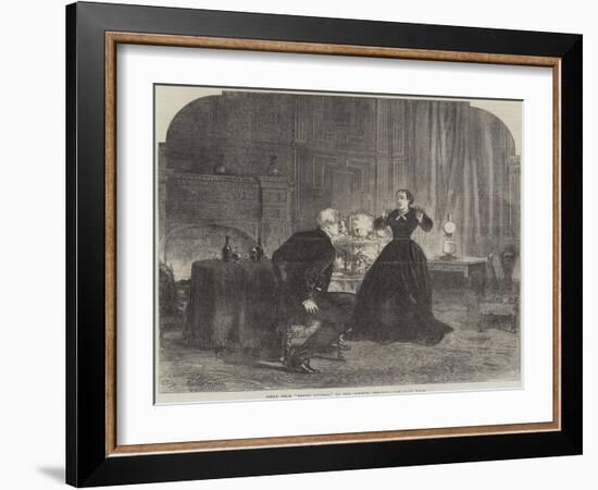 Scene from Henry Dunbar, at the Olympic Theatre-Charles Robinson-Framed Giclee Print