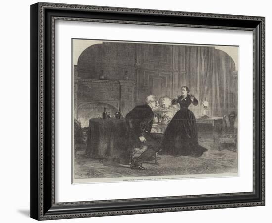 Scene from Henry Dunbar, at the Olympic Theatre-Charles Robinson-Framed Giclee Print