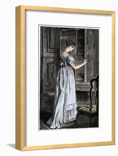 Scene from Jane Austen's Northanger Abbey-Unknown-Framed Giclee Print