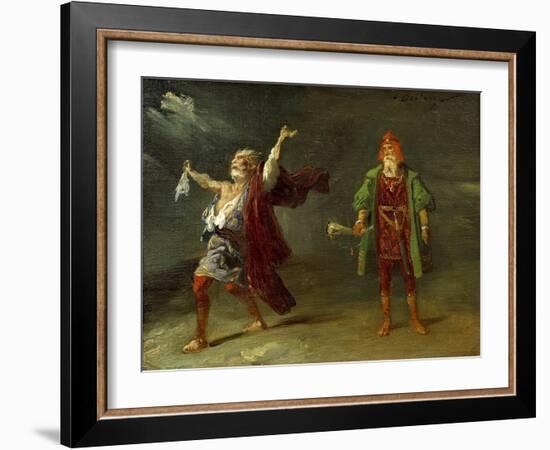 Scene from King Lear-Louis Boulanger-Framed Giclee Print