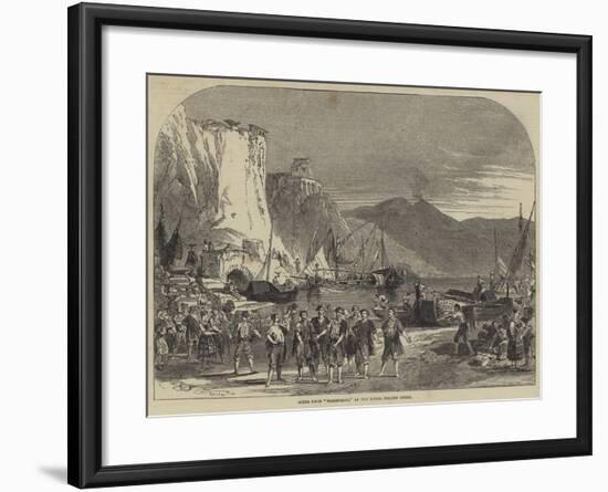 Scene from Masaniello, at the Royal Italian Opera-null-Framed Giclee Print