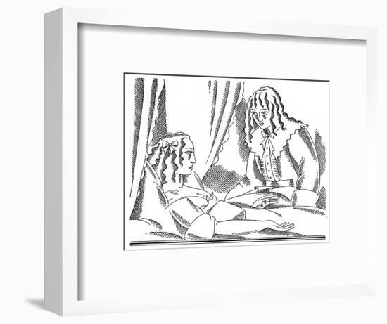 Scene from Moll Flanders, 1929-John Austen-Framed Giclee Print