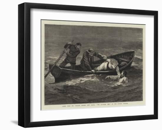 Scene from Mr Charles Reade's New Drama, The Scuttled Ship, at the Olympic Theatre-Arthur Hopkins-Framed Giclee Print