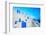 Scene from Oia Village on Santorini Island-buso23-Framed Photographic Print