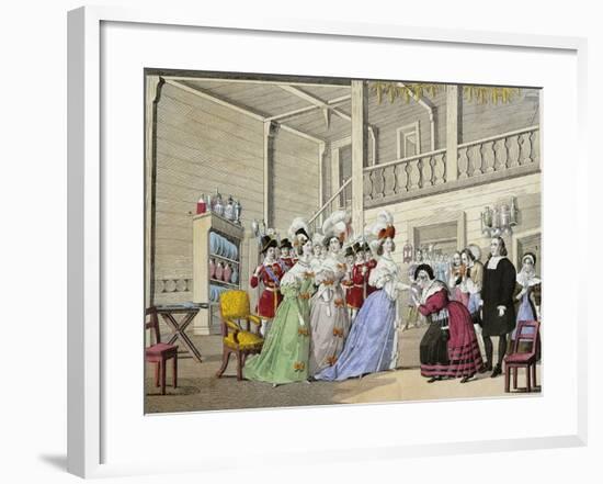 Scene from Opera I Puritani-null-Framed Giclee Print