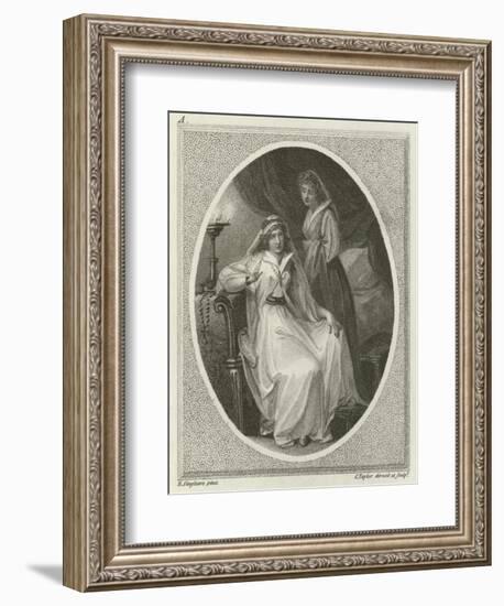 Scene from Othello, by William Shakespeare-Henry Singleton-Framed Giclee Print