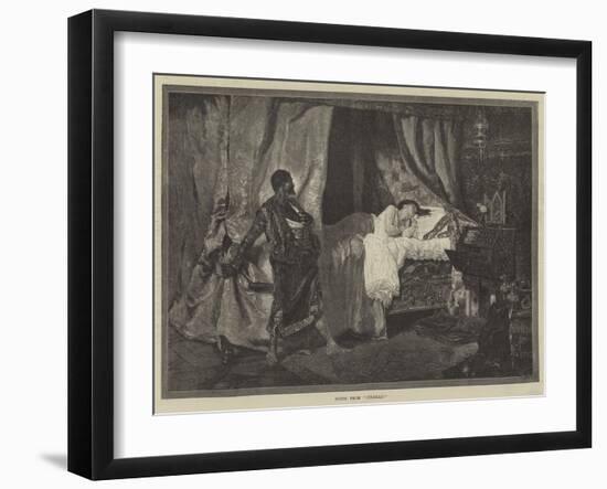 Scene from Othello-null-Framed Giclee Print