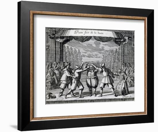 Scene from Play-null-Framed Giclee Print