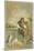 Scene from Robinson Crusoe by Daniel Defoe, 1892-John Dawson Watson-Mounted Giclee Print