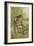 Scene from Robinson Crusoe by Daniel Defoe, 1892-John Dawson Watson-Framed Giclee Print