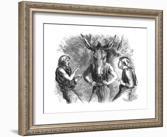 Scene from Shakespeare's a Midsummer Night's Dream-null-Framed Giclee Print