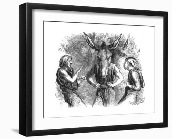 Scene from Shakespeare's a Midsummer Night's Dream-null-Framed Giclee Print