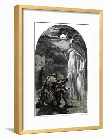 Scene from Shakespeare's Hamlet, 19th century-Unknown-Framed Giclee Print