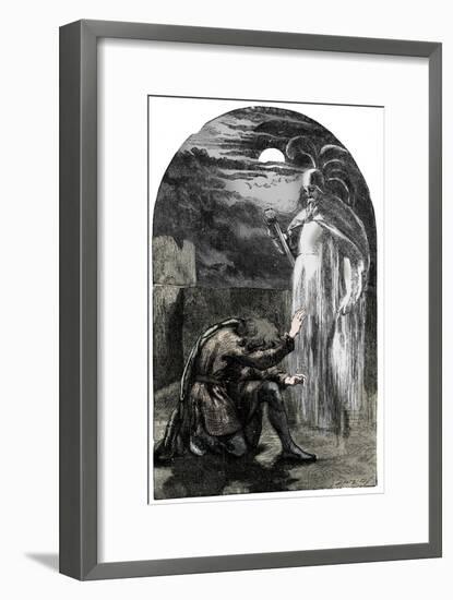 Scene from Shakespeare's Hamlet, 19th century-Unknown-Framed Giclee Print