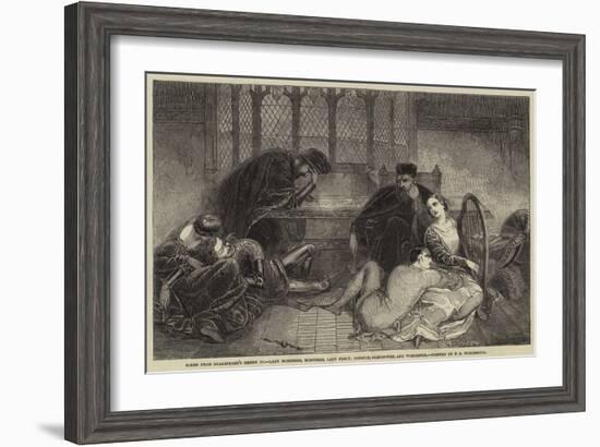 Scene from Shakespeare's Henry Iv-Frederick Richard Pickersgill-Framed Giclee Print