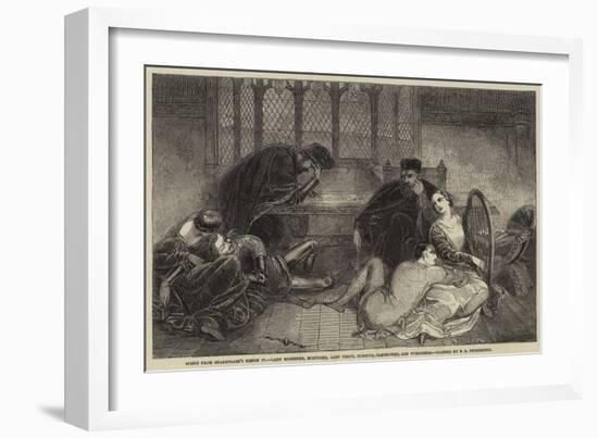 Scene from Shakespeare's Henry Iv-Frederick Richard Pickersgill-Framed Giclee Print