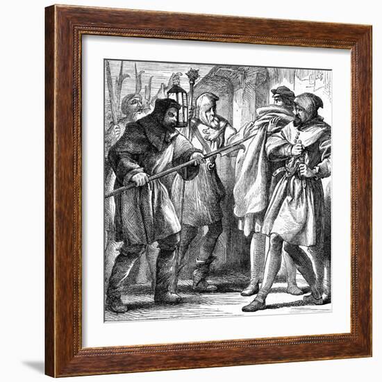 Scene from Shakespeare's Much Ado About Nothing, 1870-Henry Courtney Selous-Framed Giclee Print