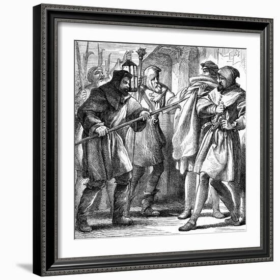 Scene from Shakespeare's Much Ado About Nothing, 1870-Henry Courtney Selous-Framed Giclee Print