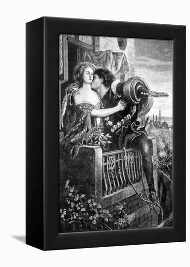 Scene from Shakespeare's Romeo and Juliet, C1860S-Ford Madox Brown-Framed Premier Image Canvas