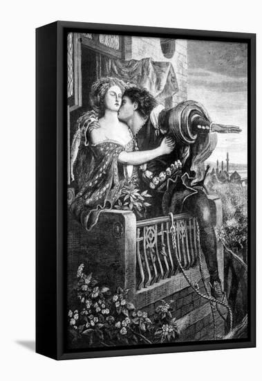 Scene from Shakespeare's Romeo and Juliet, C1860S-Ford Madox Brown-Framed Premier Image Canvas