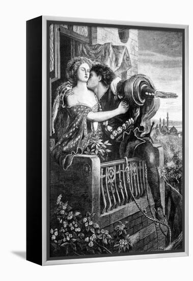 Scene from Shakespeare's Romeo and Juliet, C1860S-Ford Madox Brown-Framed Premier Image Canvas