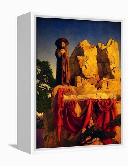 Scene from Snow White-Maxfield Parrish-Framed Stretched Canvas