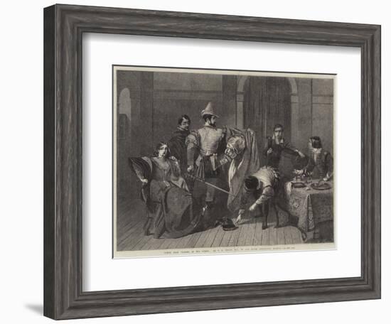 Scene from Taming of the Shrew-Charles Robert Leslie-Framed Giclee Print